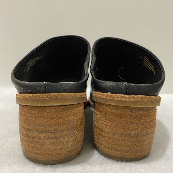 Sofft Aneesa black leather open toe mule Women size 11M - Picture 5 of 11